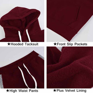 Venta al por mayor de chándales de buena calidad de moda nuevo diseño de las mujeres usan chándales 2024 invierno otoño mujer ropa chándales - Product Image 5