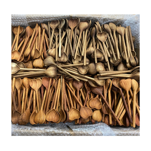 100% cuillère en bois naturel demande du client personnalisée de haute qualité, outils de cuillère de cuisine en bois de qualité supérieure pour les ventes - Product Image 1