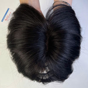 Nouveau produit extensions de cheveux toupet cheveux vietnamiens ondulés naturels 100% cheveux humains prêts à expédier au prix de gros - Product Image 1