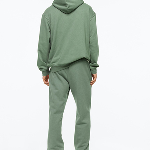 Deportes de invierno Fleece Joggers Chaqueta con cremallera elegante Sudadera con capucha Chándal - Product Image 1
