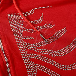 Utilisation en extérieur Fashion Wear Sweats à capuche en strass pour hommes Vêtements décontractés Utilisation hivernale Sweats à capuche en strass pour hommes dans un design différent - Product Image 5