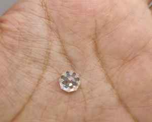 Diamante de moissanita Octágono facetado - Product Image 4
