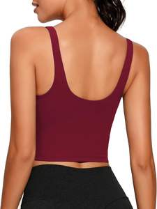 Soutien-gorge de sport réversible à impact élevé pour femmes Corset de fitness sans couture Combinaison d'entraînement athlétique de gymnastique Shorts de yoga personnalisables Ensembles OEM - Product Image 2