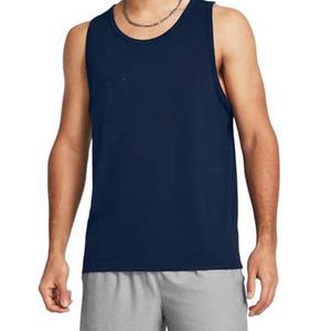 Débardeur de sport en coton tricoté décontracté pour homme OEM - Prix bas, sans manches, haute qualité - Product Image 1