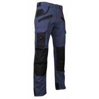 Pantalon de peintre à taille réglable best-seller vêtements de travail en gros pantalon en tissu polyester et coton à l'entrejambe renforcé à l'avant et à l'arrière