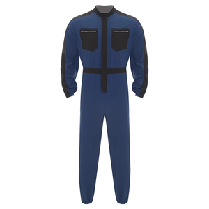 Overoles de Trabajo Transpirables para Hombre, Uniformes con Bolsillos y Cremallera, Traje de Soldadura para Reparación de Automóviles, Mecánicos de Fábrica, Electricistas - Product Image 4