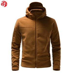 2023 New Outdoor <b>Fleece</b> Softshell Jacket Hooded Outerwear <b>Men</b> Clothes S-2XL Fashionable Softshell Jacket - Product Image 4