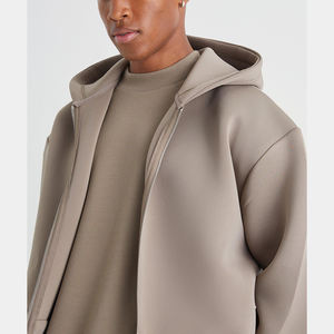 OEM ODM Hombres Sudaderas con capucha de gran tamaño de peso pesado Sudadera con capucha Fabricante - Product Image 4