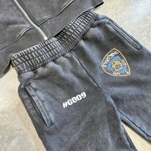 Conjunto Deportivo de 2 Piezas para Hombre, Invierno 2025, con Capucha, Estilo Hip Hop, 100% Algodón, Transpirable, Secado Rápido, Ligero, Informal, Ropa de Calle - Product Image 5