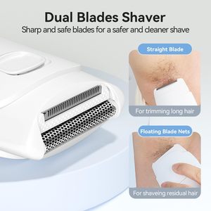 Tondeuse bikini sans fil pour femme, rasoir électrique de voyage, lame flottante douce et indolore, étanche IPX5, pour l'hygiène intime et le corps - Product Image 5