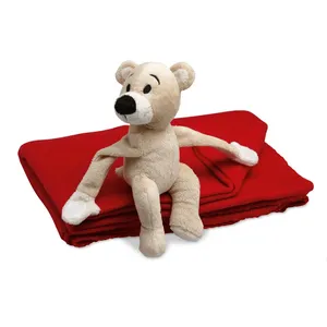 MANTA Personalized Plush Teddy <b>Bear</b> <b>Blanket</b> Premium Merchandising Item - Product Image 4