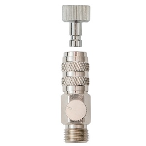Coupleur de soupape de contrôle de réglage du débit d'air-Coupleur de déconnexion 1/8 "BSP pour aérographe à air comprimé Accessoires aérographe - Product Image 4