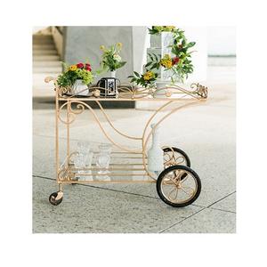 Chariot de service en métal et verre au design attrayant Chariot de taille personnalisée de qualité supérieure à un prix acceptable - Product Image 1