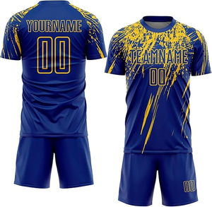 2025 vente en gros de maillots de football personnalisés de haute qualité uniforme de football OEM pour les équipes kit de football personnalisé fabriqué par Dikson Sports - Product Image 5