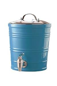 Dispensador de jugo galvanizado rústico Diseño de vidrio elegante para bares caseros y fiestas Nuevo MOQ bajo de alta calidad de venta - Product Image 4