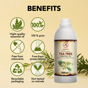 อะโรมาติก้า น้ำมันหอมระเหยทีทรีบริสุทธิ์ 100% 1000 มล. กลั่นด้วยไอน้ำ กลิ่นหอมธรรมชาติ กลิ่นสดชื่นจากดินดิน ช่วยลดรังแค บำรุงหนังศีรษะ - Product Image 2