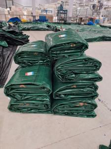 Tela de lona PE 120GSM para puestos de mercado o cubiertas de toldos y uso de protección de equipos disponible a la venta desde India - Product Image 3