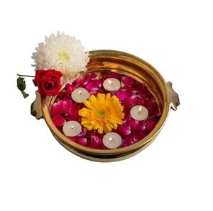 Bol décoratif Urli de forme ronde de qualité industrielle pour la conception moderne et unique artisanale indienne d'Urli à bas prix - Product Image 6