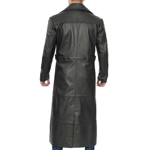 เสื้อโค้ทหนังผู้ชายสำหรับฤดูหนาว ผลิตตามสั่ง ขายดี คุณภาพสูง กันน้ำ ทรงเข้ารูป ระบายอากาศได้ดี เป็นมิตรกับสิ่งแวดล้อม - Product Image 5