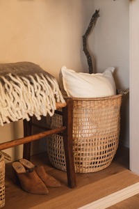 <b>Large</b> Tall <b>Storage</b> <b>Basket</b> with Handles <b>for</b> Home Closet Organization Handwoven Seagrass Boho Round <b>Basket</b> <b>Basket</b> <b>for</b> Kids Rooms - Product Image 6