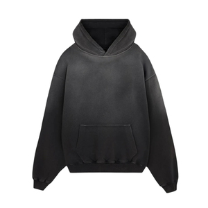Sudaderas con Capucha para Hombre de la Mejor Calidad de Fábrica, Lavado Ácido, 100% Algodón, Invierno, 2 Piezas, Diseño de Bolsillo con Logotipo Personalizado - Product Image 1