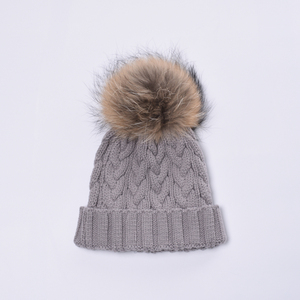 หมวกไหมพรมอะคริลิคให้ความอบอุ่นในฤดูหนาวสำหรับผู้หญิงมีหลายสีให้เลือกดีไซน์แฟชั่นสไตล์เกาหลี - Product Image 2