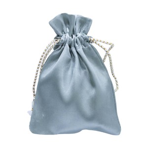 Bolsa de almacenamiento de joyas con cordón de satén al por mayor favores de boda fiables y bolsa de regalo MOQ bajo de 50 piezas - Product Image 3