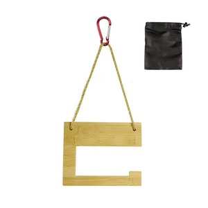 Porte-serviettes de bain en bois rangement de cuisine porte-serviettes support de rouleau de tissu en bois écologique direct usine en gros article de salle de bain - Product Image 5