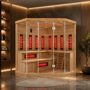 Sauna Híbrida Interior Moderna MAX para 4-6 Personas + Envío Gratuito - Product Image 1