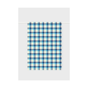 Premium azul 100% algodón respetuoso con el medio ambiente bordado Waffle tejido pesado 500GSM Ultra absorbente antiarrugas elegante toalla de cocina - Product Image 2