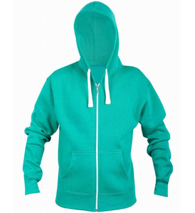 Sweat-shirts à capuche zippés pour hommes, personnalisés sur mesure, OEM, 100 % coton, écologiques, avec logo frontal, couleurs et tailles personnalisables, haute qualité, vente en gros - Product Image 1