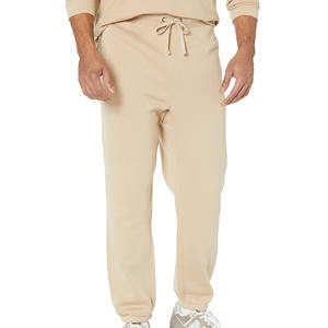 Pantalons pour hommes en molleton uni de couleur unie personnalisés, impression de logo personnalisée, respirants, à séchage rapide, pantalons de survêtement pour hommes - Product Image 5