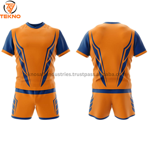 Uniforme de rugby en polyester pour adultes, meilleure conception, uniforme de rugby bon marché en différentes couleurs personnalisées, OEM ODM - Product Image 6