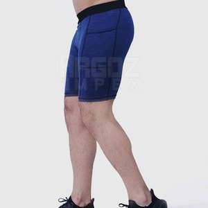 Pantalones cortos de compresión de fitness transpirables de alta calidad hechos en Pakistán estilo casual precio razonable - Product Image 5