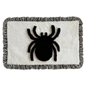 เสื่อผ้าฝ้ายทอมือสไตล์ทันสมัยเป็นมิตรกับสิ่งแวดล้อมซักได้ฮาโลวีนออกแบบเรขาคณิตปรับแต่งได้สำหรับเด็ก - Product Image 1