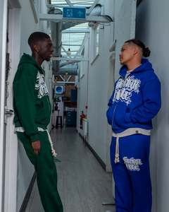 Wholesale Embroidery logo Full Zip up Hoodies Men Streetwear Custom Heavyweight Y2k Puff Print Hoodies Men <b>Tracksuit</b> - Product Image 3