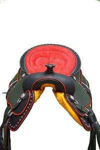 Selles de cheval occidentales de qualité supérieure fabriquées à la main Utilisation polyvalente Fabricant de cuir - Product Image 5