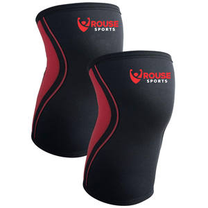 Rodilleras de Neopreno de 7mm para Levantamiento de Pesas, Compresión, Soporte de Rodilla, Venta al Por Mayor, Personalizadas, OEM, ODM - Product Image 1