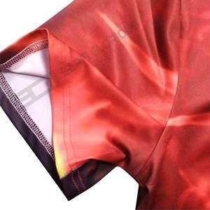 Camiseta de sublimación de algodón 100% personalizada, cómoda, de alta calidad, diseño único, informal, de gran tamaño, con estampado sólido - Product Image 5