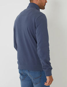 Sudaderas con Media Cremallera de Última Moda para Hombre, Venta al por Mayor, Personalizadas, 2 Bolsillos Laterales, Bordadas, Ecológicas, con su Propia Marca - Product Image 6