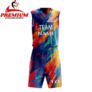 Uniforme de basket-ball de haute qualité au design unique personnalisé pour hommes, vêtements de sport à séchage rapide, uniforme de basket-ball en gros - Product Image 1