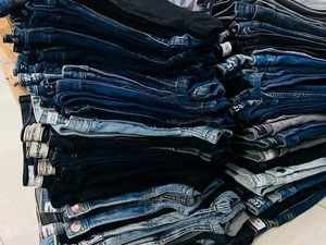 Jeans de Mezclilla Oscuros Casuales para Hombre y Mujer, Corte Recto, Super Ajustados, de Algodón y Elastano, Secado Rápido, Ligeros, para Otoño y Verano, Disponibles en Stock - Product Image 5