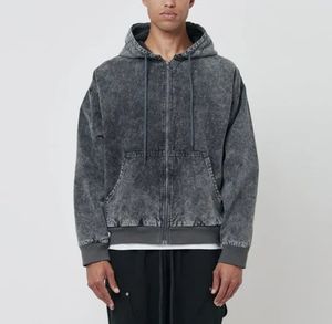 เสื้อฮู้ดสวมหัวผ้าฟลีซแบบสวมหัวสำหรับผู้ชายแบบวินเทจแบบปกติพอดีตัวพร้อมกระเป๋าระบายอากาศได้ดีและแห้งเร็วสำหรับฤดูหนาว - Product Image 1