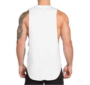 Impresión digital personalizada hombres chaleco al por mayor camisetas sin mangas de verano de los hombres sin mangas Fitness deportes sueltos camiseta sin mangas en blanco para los hombres - Product Image 5