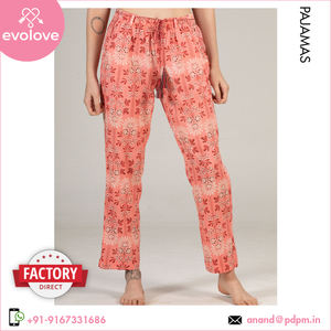 Colección única de diseño elegante, ajuste cómodo, ropa de dormir de algodón 100%, vestido de noche, ropa de mujer para niñas, pijama, pantalón completo Floral - Product Image 3