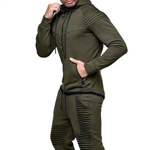 Survêtements de qualité supérieure pour hommes survêtement de sport en gros 2 pièces survêtement d'extérieur survêtements de sport personnalisés - Product Image 5