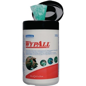ผ้าเช็ดทำความสะอาดมือแบบไม่ใช้น้ำ WYPALL 7772 บรรจุ 50 แผ่นต่อกล่อง ผลิตภัณฑ์จาก KIMBERLY-CLARK - Product Image 1
