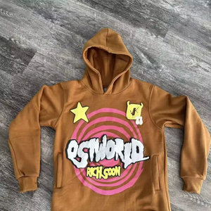 Sudadera con Capucha de Forro Polar para Hombre, Estilo Nuevo, Invierno, Estampado 3D, Calidad Premium, Mezcla de Poliéster/Algodón, Diseño Casual con Bolsillos - Product Image 5