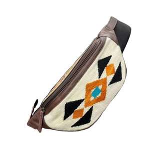 Authentic Bohemian Lady Handcrafted RFID Saddle Blanket <b>Clutch</b> with Animal Print and Snap Closure for Everyday Use - Product Image 3