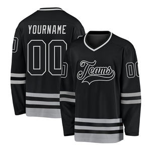 2025 personnalisé personnalisé maillot de Hockey sur glace en gros haut cousu Sublimation nouveau Design équipe broderie Logo vêtements de Hockey sur glace - Product Image 2